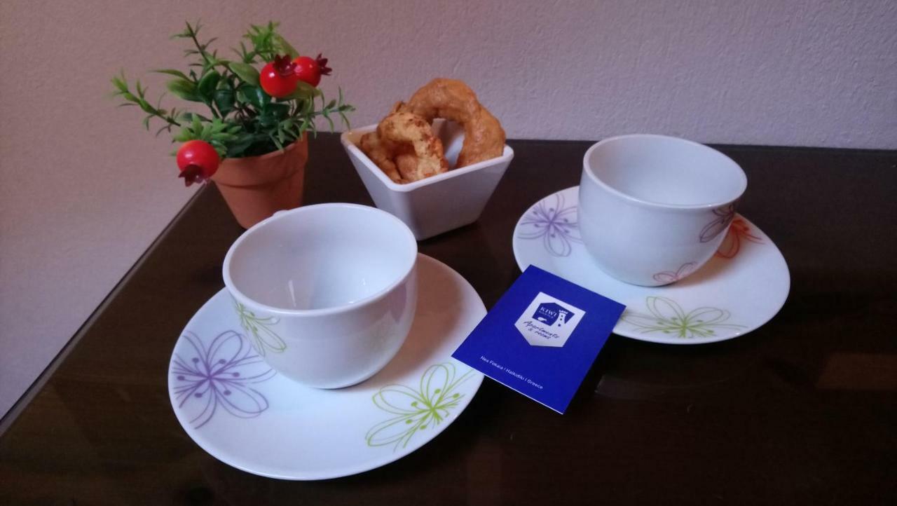 Aparthotel Kiwi Kastle Néa Fókaia Zewnętrze zdjęcie